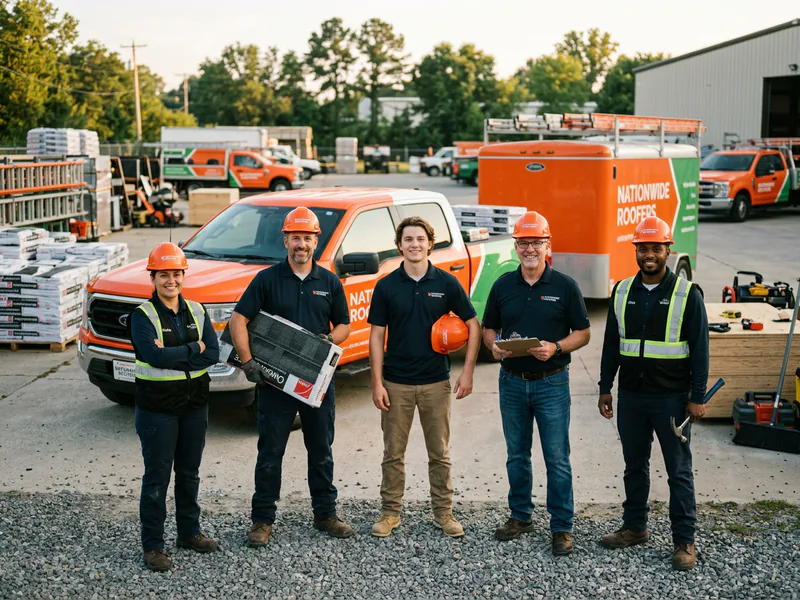 Natiowide Roofers - roof installation in Statesboro near me